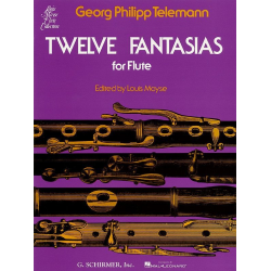 Twelve Fantasias - Georg Philipp Telemann / Arr. Louis Moyse