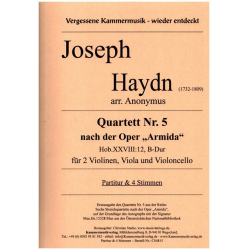Quartett B-Dur Nr.5 nach der Oper 'Armida' Hob.XXVIII:12 - Franz Joseph Haydn