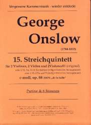 Streichquintett c-Moll Nr.15 op.38 - George Onslow
