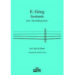 Sarabande For Cello - Edvard Grieg / Arr. Geoffrey Grey