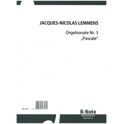 Orgelsonate a-Moll Nr.3 'Pascale' - Nicolas Jacques Lemmens