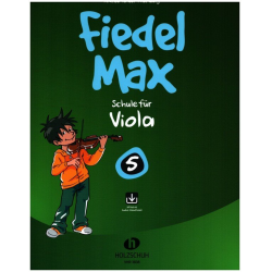 Fiedel-Max Viola Schule Band 5 (+Online Audio) -Andrea Holzer-Rhomberg