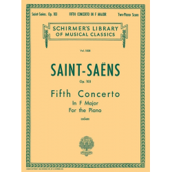 Concerto No. 5 in F, Op. 103 -Camille Saint-Saens