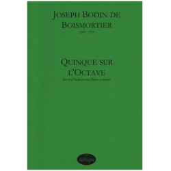 Quinque sur L'Octave - Joseph Bodin de Boismortier