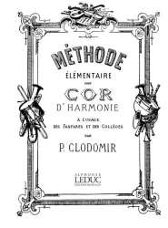 METHODE ELEMENTAIRE : POUR COR - Pierre Clodomir