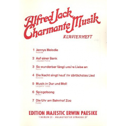 Charmante Musik Schlagerheft - Alfred Jack