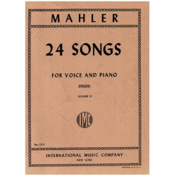 24 songs vol.2 : - Gustav Mahler