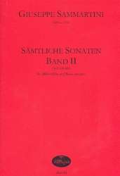 Sämtliche Sonaten Band 2 für Altblocklöte - Giuseppe Sammartini