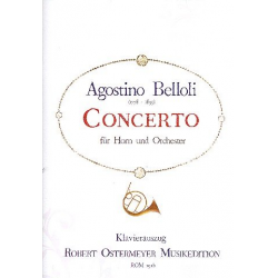 Konzert für Horn und Orchester - Belloli Agostino