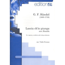 Lascia ch'io pianga für Sopran, Cembalo - Georg Friedrich Händel (George Frederic Handel)