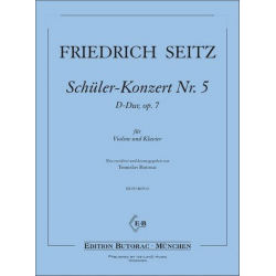 Schülerkonzert D-Dur Nr.5 op.7 - Friedrich Seitz