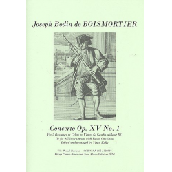 Concerto op.15,1 for 5 bassoons (violas - Joseph Bodin de Boismortier