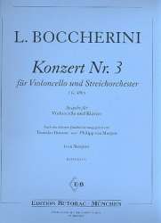 Konzert Nr.3 G480 für Violoncello - Luigi Boccherini