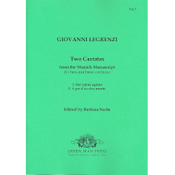 2 cantatas from the Munich manuscript - Giovanni Legrenzi