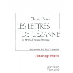 Les Lettres de Cézanne - Thüring Bräm