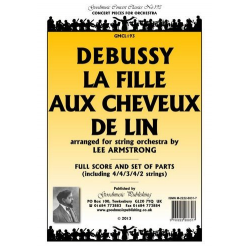 Fille Aux Cheveux De Lin Pack String Orchestra - Claude Achille Debussy