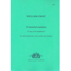 Ye tuneful numbers for - William Croft