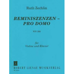 Reminiszenzen pro domo WN260 - Ruth Zechlin