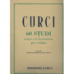 60 studi per violino - Alberto Curci