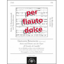 Arien und Duette aus Il trionfo di - Giovanni Bononcini