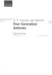 Four Coronation Anthems -Georg Friedrich Händel (George Frederic Handel) / Arr.Clifford Bartlett