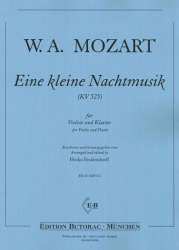Eine kleine Nachtmusik KV525: für Violine - Wolfgang Amadeus Mozart