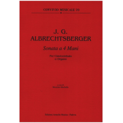 Sonata a 4 mani - Johann Georg Albrechtsberger