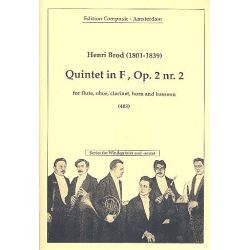 Quintet inFf major op.2,2 - Henri Brod