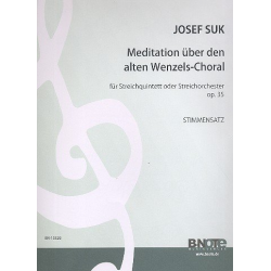Meditation über einen altböhmischen Choral - Josef Suk