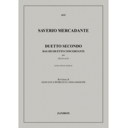 Duetto secondo dai 6 duetti - Saverio Mercadante