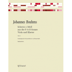 Scherzo c-Moll - Johannes Brahms
