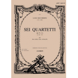 6 quartetti op.8 (G.165-170) - Luigi Boccherini