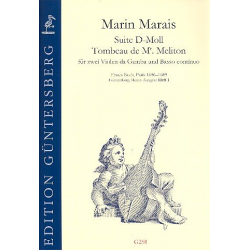 Suite d-Moll  und  Tombeau de Mr. Meliton - Marin Marais