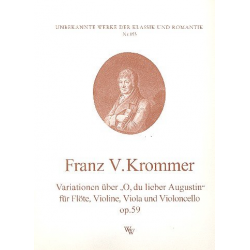 Variationen über O du lieber Augustin op.59 -Franz Krommer