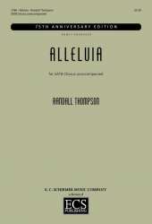 Alleluia for mixed chorus a cappella - Randall Thompson