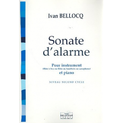 Sonate d'alarme pour flûte à bec - Ivan Bellocq