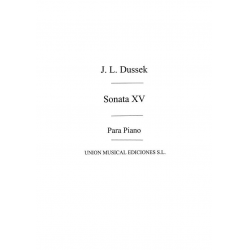 Sonata no.15 op.35,2 for piano - Jan Ladislav Dussek