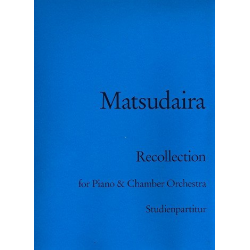 Recollection für Klavier und - Yori-Aki Matsudaira