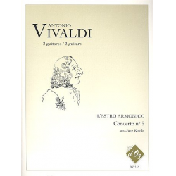 L'estro armonico op.3,5 RV519 pour 2 guitares - Antonio Vivaldi