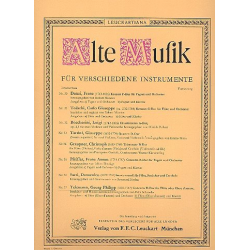Konzert D-Dur für Flöte, Streicher und Bc -Georg Philipp Telemann