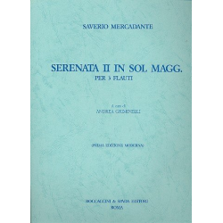 Serenata sol maggiore no.2 per 3 flauti - Saverio Mercadante