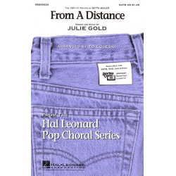 From a Distance (SATB) - Julie Gold / Arr. Mac Huff