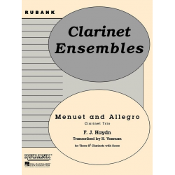 Menuet and Allegro - Franz Joseph Haydn / Arr. Himie Voxman