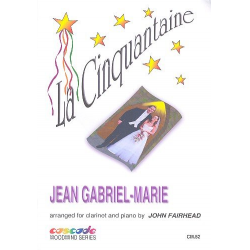 La cinquantaine for clarinet and piano - Jean Gabriel-Marie