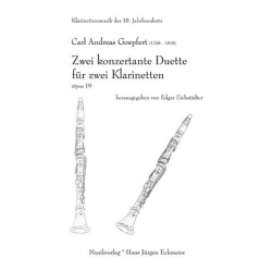 2 konzertante Duette op.19 -Karl Andreas Göpfert