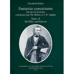 Fantaisie concertante sur un air écossais op.14 für Flöte und Klavier -Theobald Boehm / Arr.J. R. Ogden