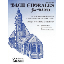 Bach Chorales For Band - Johann Sebastian Bach / Arr. Richard E. Thurston