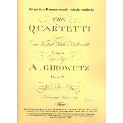 3 Streichquartette op.47 - Adalbert Gyrowetz