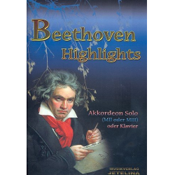 Highlights für Akkordeon - Ludwig van Beethoven