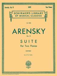 Suite, Op. 15 (set) - Anton Stepanowitsch Arensky